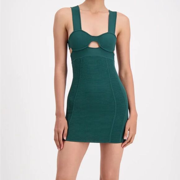 Herve Leger STRAPPY BRA MINI DRESS - Picture 1 of 5